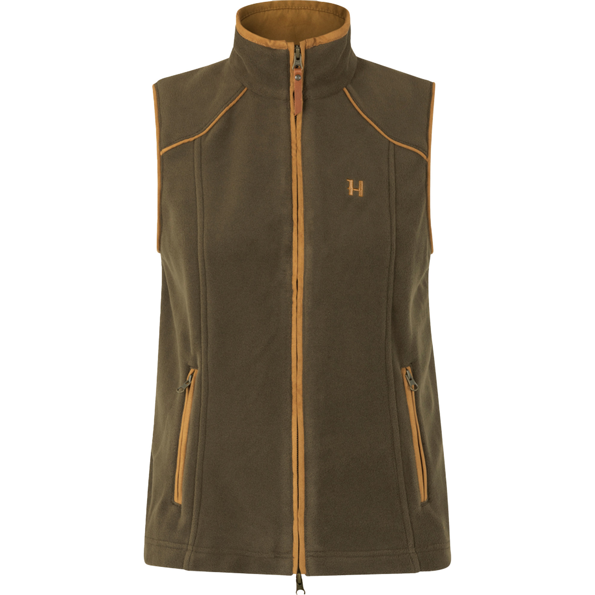 Harkila Womens Sandhem 200 Waistcoat 1201155 - Willow Green